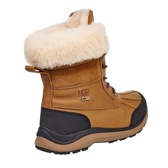 UGG Adirondack III Chestnut Waterproof Shearling Winter Snow Boots Size 11 - Picture 3 of 16